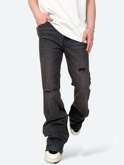 GREYSLAM REV EDGE FLARE DENIM:グレイスラム レヴ エッジ フレア デニム