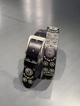 LOTUS SUNBURST GALAXY METAL BELT