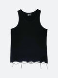 ARTIFACT DAMAGED SLEEVELESS T-SHIRT:アーティファクトダメージスリーブレスTシャツ