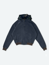 FLINT REVERB CHECK ZIP HOODIE:フリント リバーブ チェック ジップ フーディー