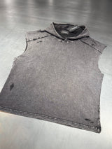 CRYPT GRIM TANK HOODIE:クリプト グリム タンク フーディー