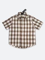 COASTAL FLAIR RAW PLAID SHIRT:コースタル フレア ロウ プレイド シャツ