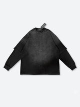 SHADOWFLUX LAYRDRIP LONG TEE:シャドウフラックス レイヤードリップ ロングTシャツ