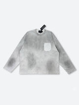 DIMLITE WASH CREW LONG TEE:ディムライト ウォッシュ クルー ロングTシャツ