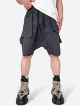 SHADOW AIR TIERED SAROUEL SHORTS:シャドー エア ティアード サルエル ショーツ