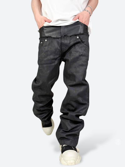 SHADOW GLAZE REBUILD RAW EDGE PANTS:シャドウ グレイズ リビルド ロウ エッジ パンツ