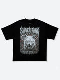 SILVER CLAW FANGS GRAPHIC TEE:シルバー クロー ファングス グラフィック Tシャツ