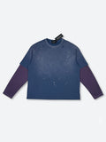 VINTAGE WASH FLECK LAYERED TEE