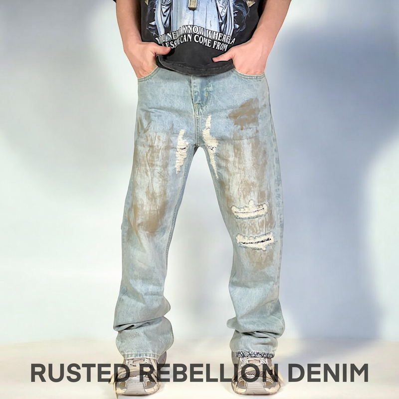 ストリートシーンに革命をもたらす「RUSTED REBELLION DENIM」