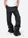 DAMAGED PATCH WHITE SKINNY DENIM: Damaged patch white skinny denim