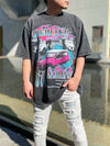 LA DALAT VINTAGE GRAFFITI T-SHIRT：ラ ダラットヴィンテージグラフィティTシャツ