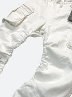 SIDE PLATED POCKET ZIPPER PANTS: Side pleated pocket zipper pants