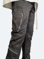 MULTI ZIPPER POCKET DESIGN PANTS: Multi zipper pocket design pants