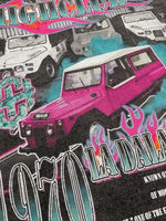 LA DALAT VINTAGE GRAFFITI T-SHIRT：ラ ダラットヴィンテージグラフィティTシャツ