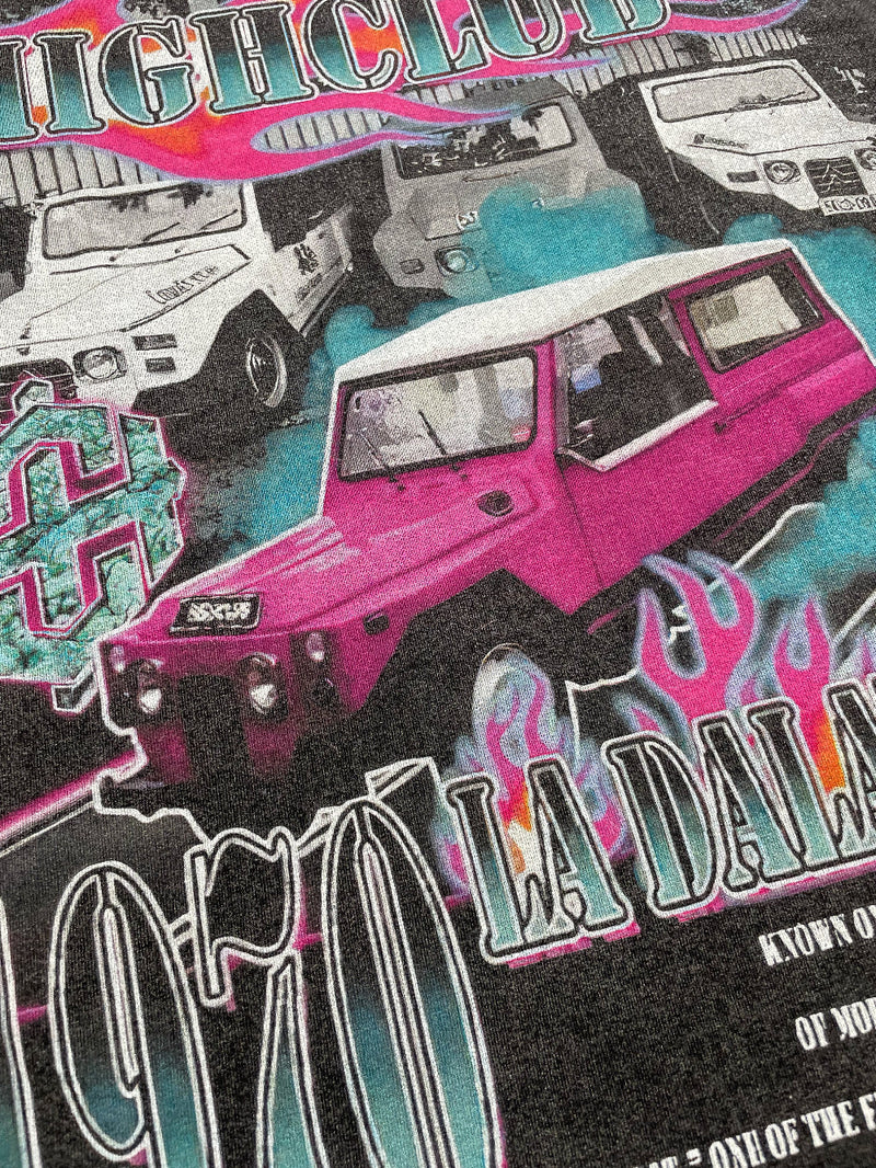 LA DALAT VINTAGE GRAFFITI T-SHIRT：ラ ダラットヴィンテージグラフィティTシャツ