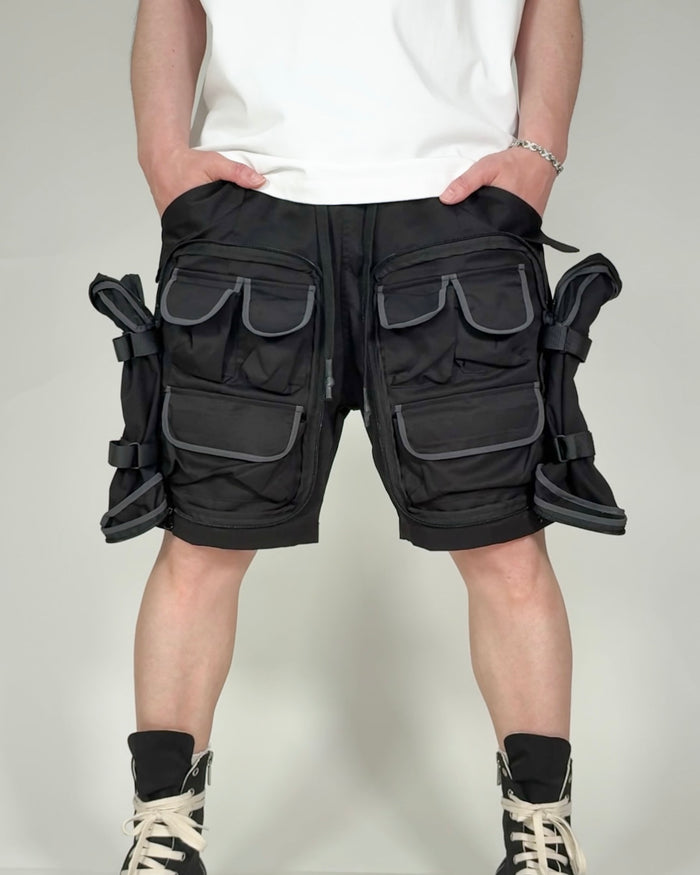 TECH CARGO BULK POCKET SHORTS：テック カーゴ バルク ポケット ショーツ