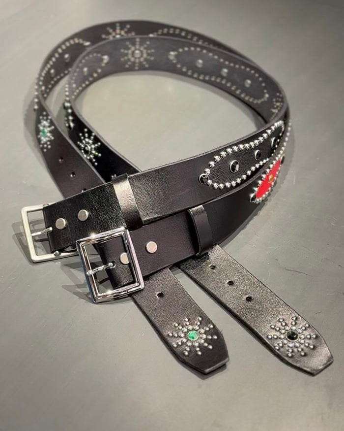 BLACKPYRE CRIMSON WESTERN GEM BELT：ブラックパイア クリムゾン ウエスタン ジェム ベルト