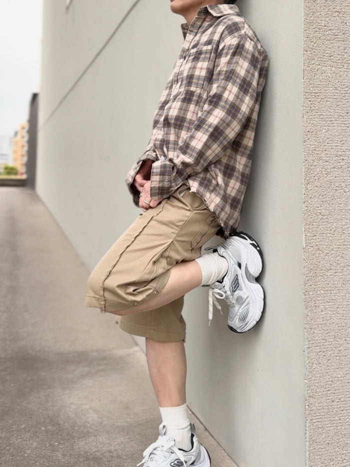 RAWSEAM UTILITY BERMUDA SHORTS：ローシーム ユーティリティ バミューダ ショーツ