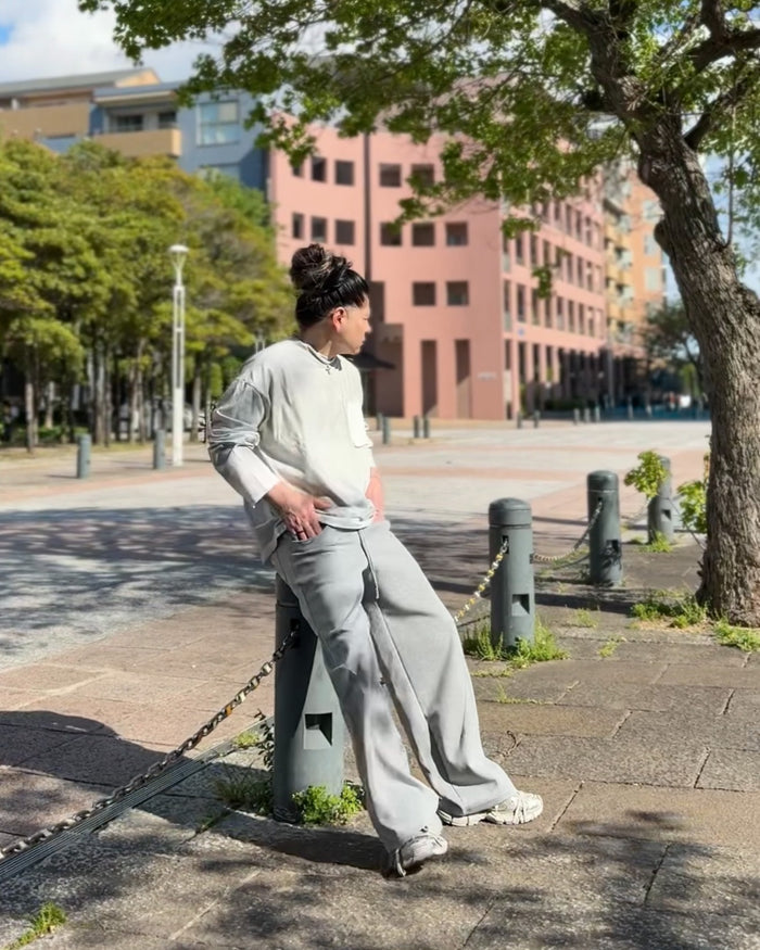 FLOWSEAM SWEAT TROUSERS：フローシーム スウェット トラウザーズ