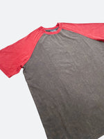 CONTRAST COLOR VINTAGE RAGLAN T-SHIRT: Contrast color vintage raglan t-shirt