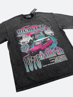 LA DALAT VINTAGE GRAFFITI T-SHIRT：ラ ダラットヴィンテージグラフィティTシャツ