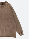 VINTAGE WASHED SWEATSHIRT: Vintage wash sweatshirt