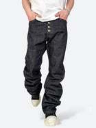 DAMAGED PATCH WHITE SKINNY DENIM: Damaged patch white skinny denim