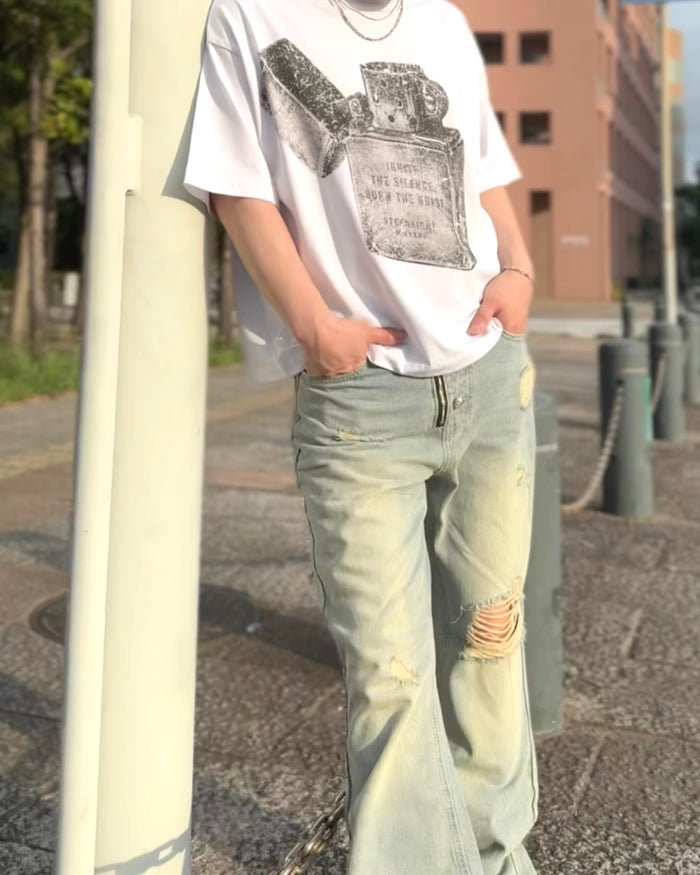 IGNITION VICE REMAINS WIDE TEE：イグニッション ヴァイス リメインズ ワイド Tシャツ