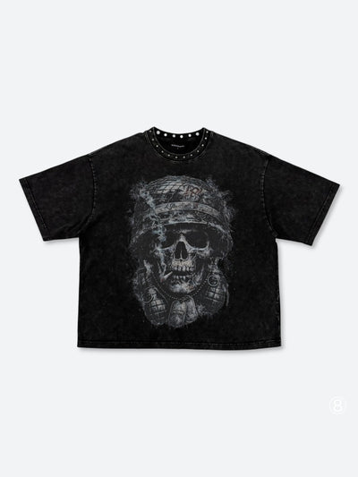 DIMLITE WASH CREW LONG TEE