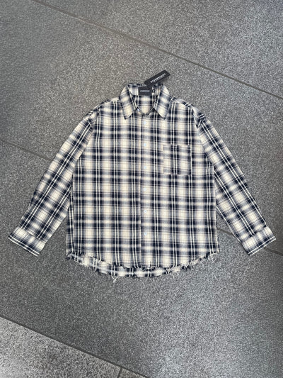 ASHGRID TARTAN PLAID SHIRT：アッシュグリッド タータン プレイド シャツ