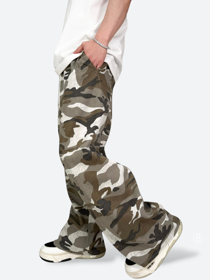 ASH FRONTIER CAMO WIDE PANTS：アッシュ フロンティア カモ ワイド