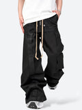 ASYMMETRIC FADED DROP PHANTOM CARGO PANTS：アシンメトリック フェイデッド ドロップ ファントム カーゴ パンツ