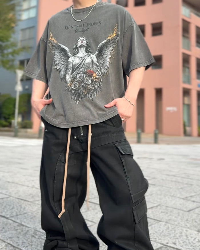 SACRED VOW GRACE WIDE TEE：セイクリッド ヴァウ グレイス ワイド Tシャツ