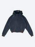 FLINT REVERB CHECK ZIP HOODIE：フリント リバーブ チェック ジップ フーディー