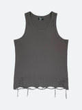 ARTIFACT DAMAGED SLEEVELESS T-SHIRT：アーティファクトダメージスリーブレスTシャツ