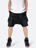 SHADOW AIR TIERED SAROUEL SHORTS：シャドー エア ティアード サルエル ショーツ