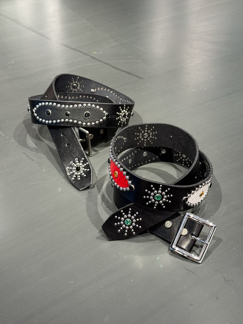 BLACKPYRE OVAL WESTERN GEM BELT：ブラックパイア オーバル