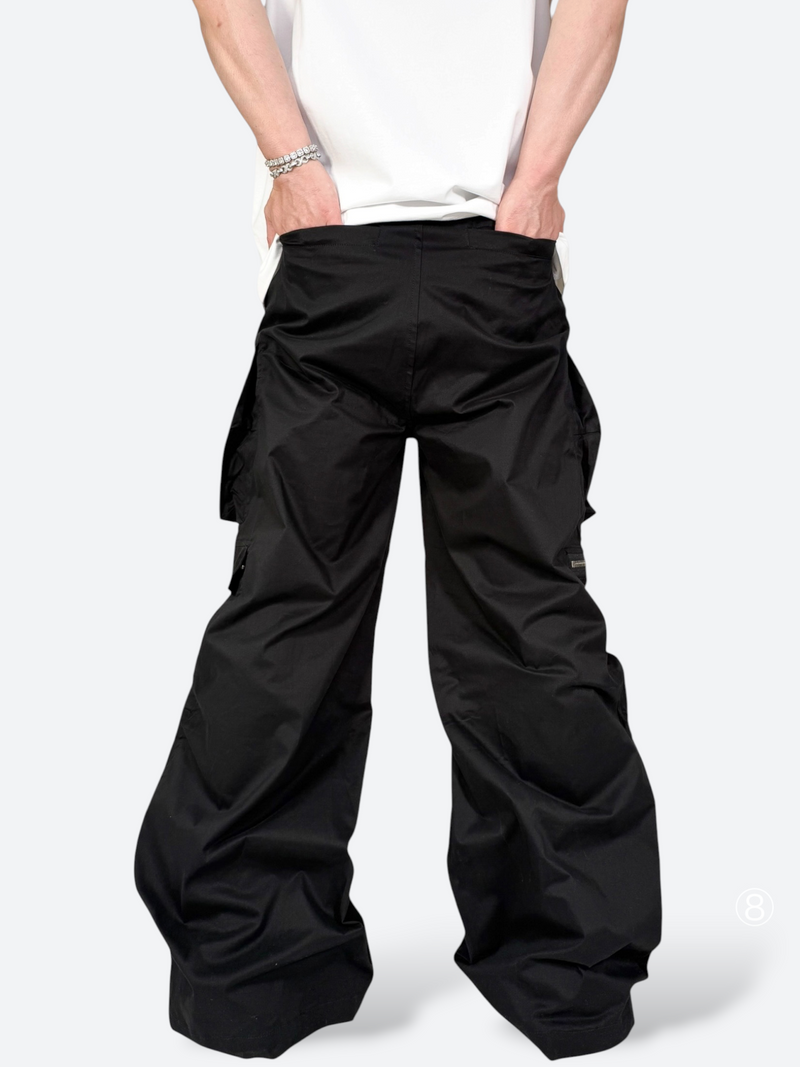 BLACK SHADOW ZIPCORD CARGO PANTS：ブラック シャドウ ジップコード
