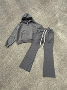 DAMAGED PATCH WHITE SKINNY DENIM: Damaged patch white skinny denim