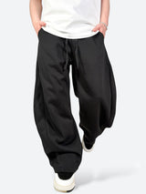 CRESCENT ARC GINGHAM PANEL SWEAT PANTS：クレセント アーク ギンガム パネル スウェット パンツ