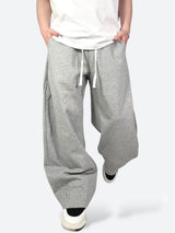 CRESCENT ARC GINGHAM PANEL SWEAT PANTS：クレセント アーク ギンガム パネル スウェット パンツ