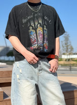 DIVINE FRAME BLESSED GLASS TEE：ディヴァイン フレーム ブレスド グラス Tシャツ