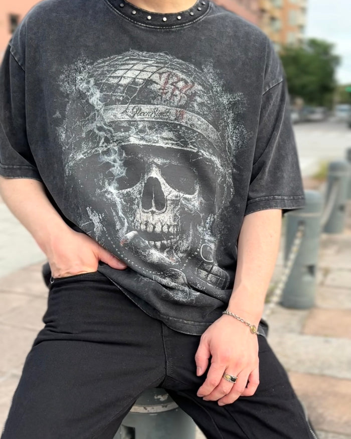 ARMY REMNANTS VIGIL WIDE TEE ：アーミー レムナンツ ヴィジル ワイド Tシャツ