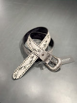 ENGRAVED PAISLEY WESTERN BELT：エングレーブド ペイズリー ウエスタン ベルト