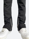 SLIT ZIPPER SWEAT PANTS: SLIT ZIPPER SWEAT PANTS