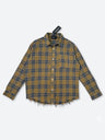 FRAY EDGE PLAID VINTAGE SHIRT：フレイ エッジ プレイド ヴィンテージ シャツ