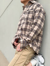 FRAY EDGE PLAID VINTAGE SHIRT：フレイ エッジ プレイド ヴィンテージ シャツ