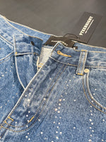 ASTRO BURST RADIANT DENIM SHORTS：アストロ バースト レイディアント デニム ショーツ