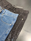 ASTRO BURST RADIANT DENIM SHORTS：アストロ バースト レイディアント デニム ショーツ