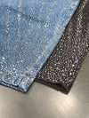 ASTRO BURST RADIANT DENIM SHORTS：アストロ バースト レイディアント デニム ショーツ